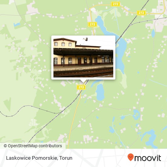 Laskowice Pomorskie map