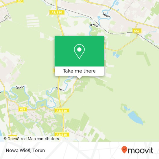 Nowa Wieś map