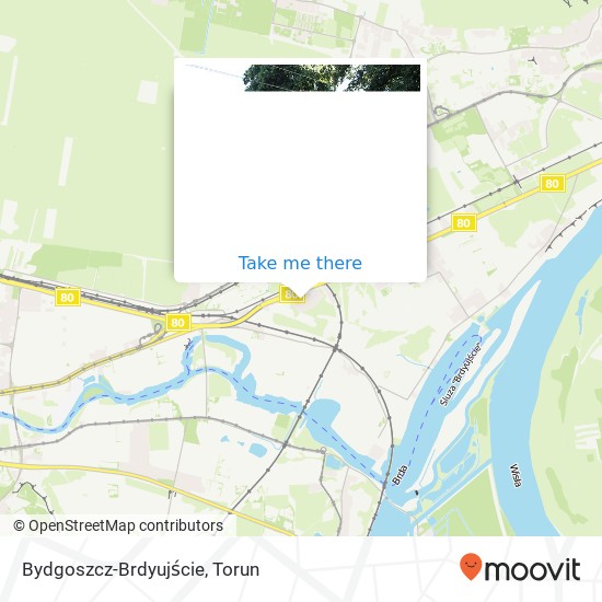 Bydgoszcz-Brdyujście map