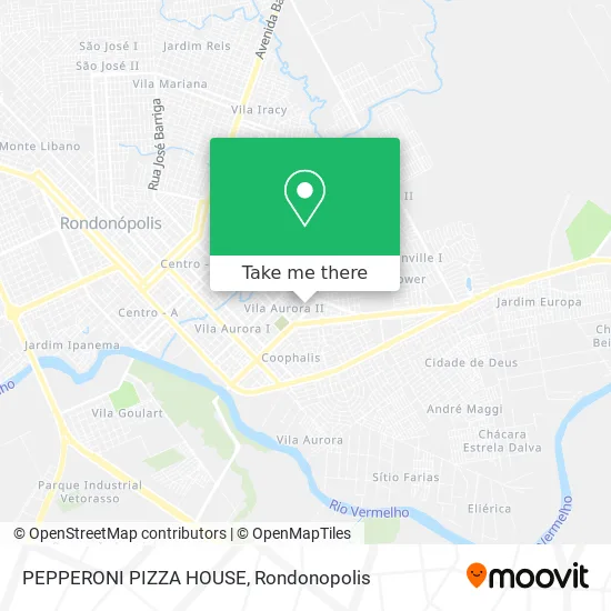 PEPPERONI PIZZA HOUSE map