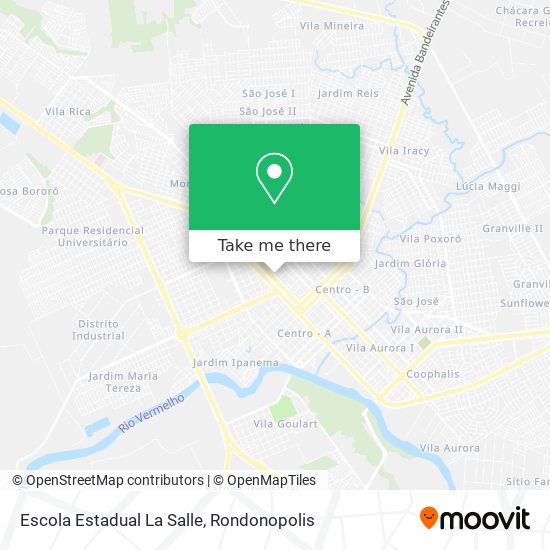 Escola Estadual La Salle map