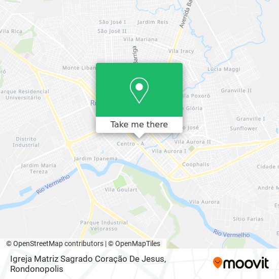 Igreja Matriz Sagrado Coração De Jesus map