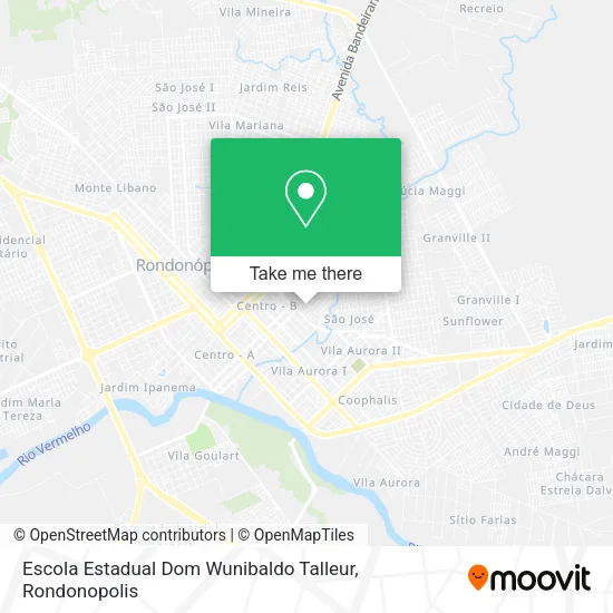 Escola Estadual Dom Wunibaldo Talleur map