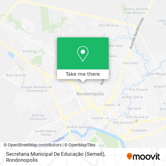 Secretaria Municipal De Educação (Semed) map