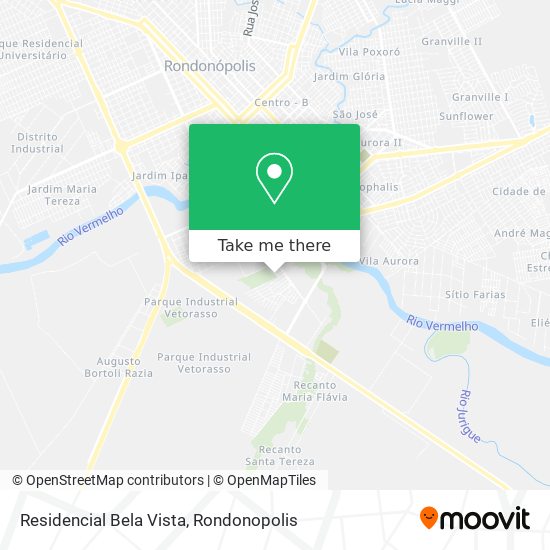 Residencial Bela Vista map