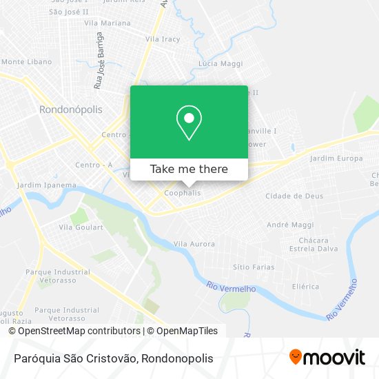 Paróquia São Cristovão map