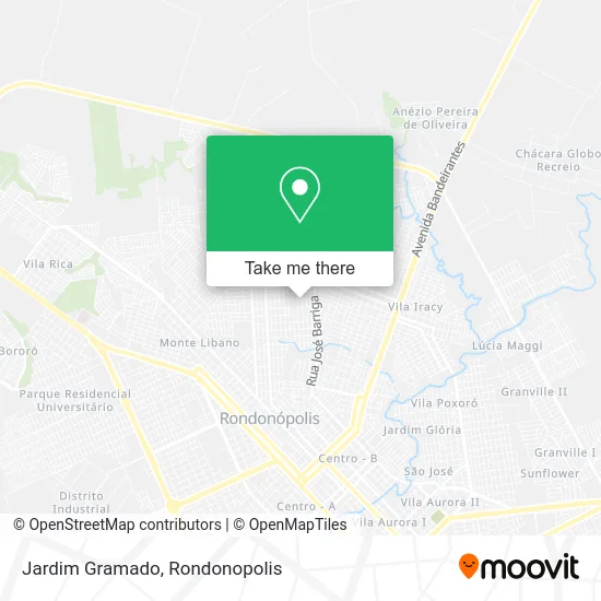 Jardim Gramado map