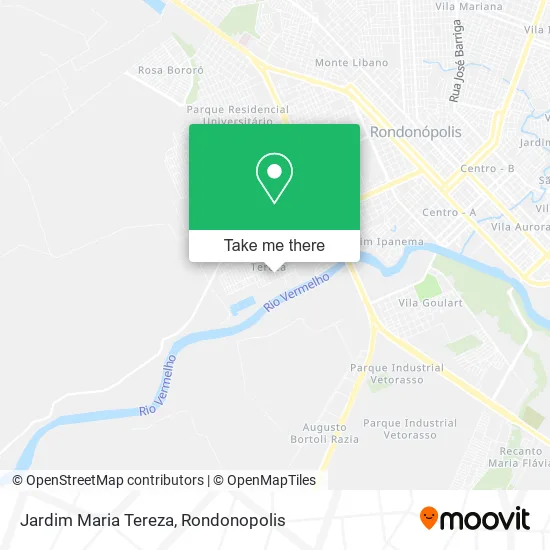 Jardim Maria Tereza map