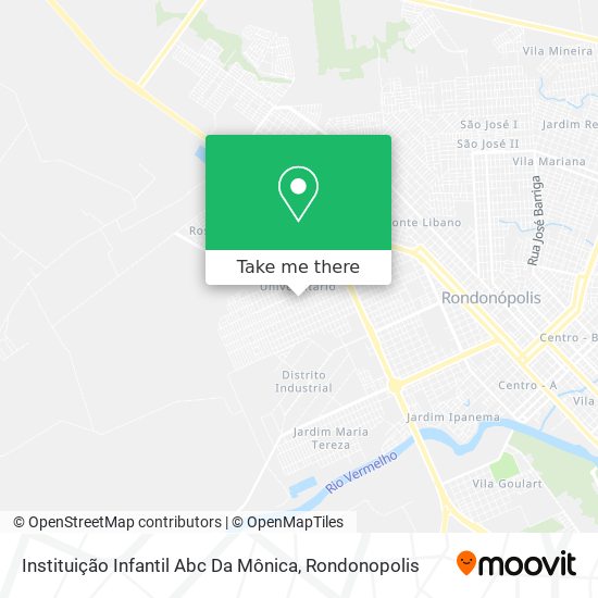 Instituição Infantil Abc Da Mônica map