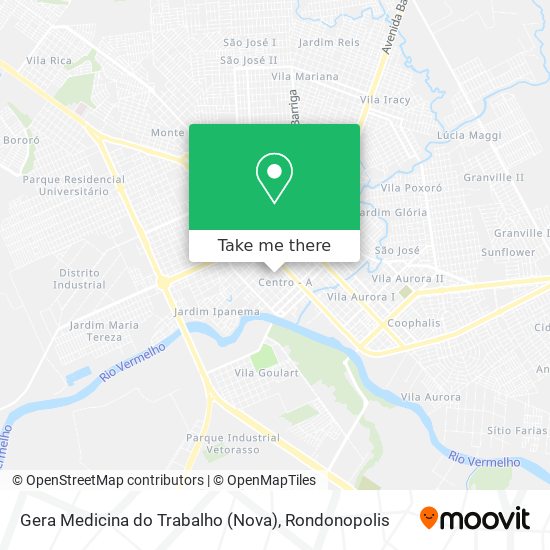 Mapa Gera Medicina do Trabalho (Nova)