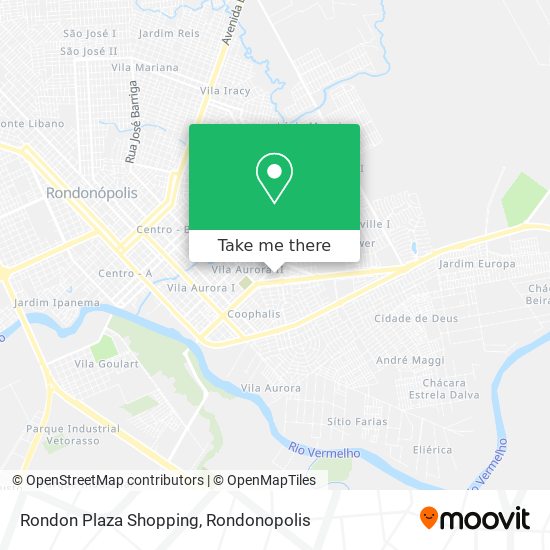 Rondon Plaza Shopping map