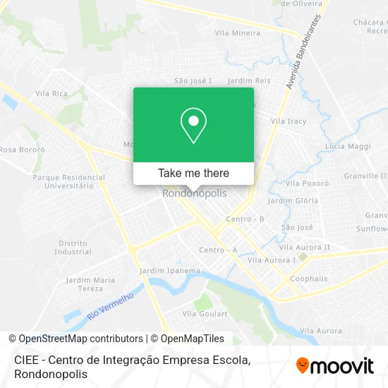 CIEE - Centro de Integração Empresa Escola map