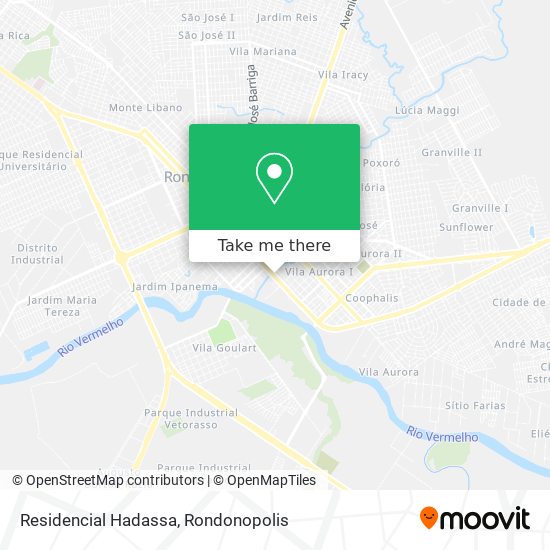 Residencial Hadassa map