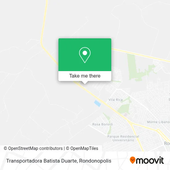 Transportadora Batista Duarte map