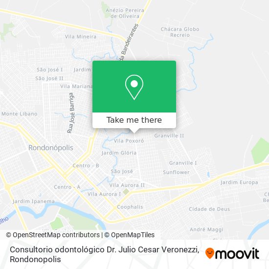 Consultorio odontológico Dr. Julio Cesar Veronezzi map