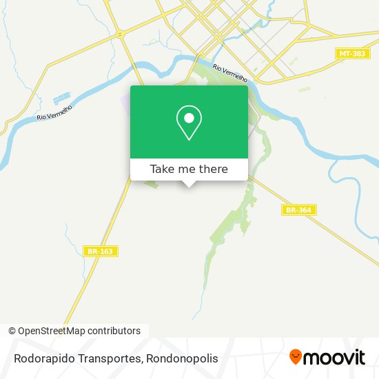 Mapa Rodorapido Transportes