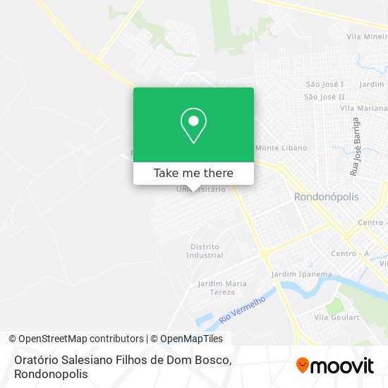 Oratório Salesiano Filhos de Dom Bosco map
