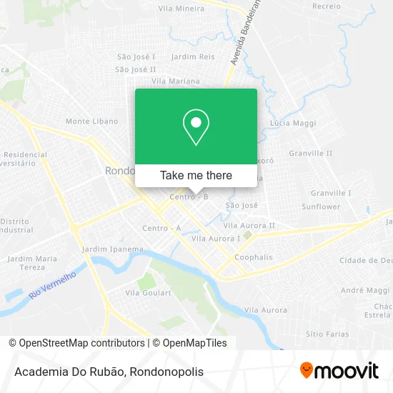 Academia Do Rubão map