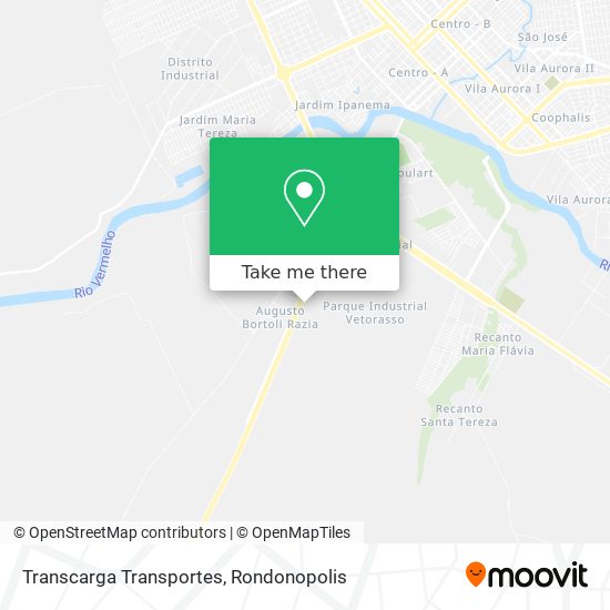 Transcarga Transportes map