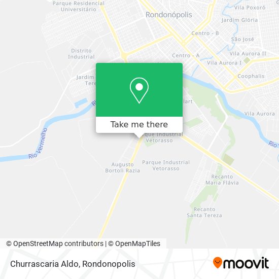 Churrascaria Aldo map