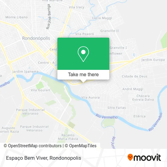 Espaço Bem Viver map