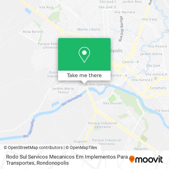 Rodo Sul Servicos Mecanicos Em Implementos Para Transportes map