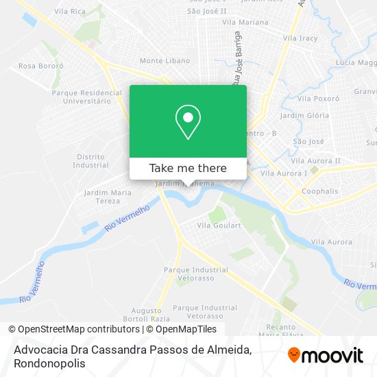 Advocacia Dra Cassandra Passos de Almeida map