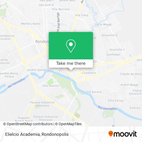 Elielcio Academia map
