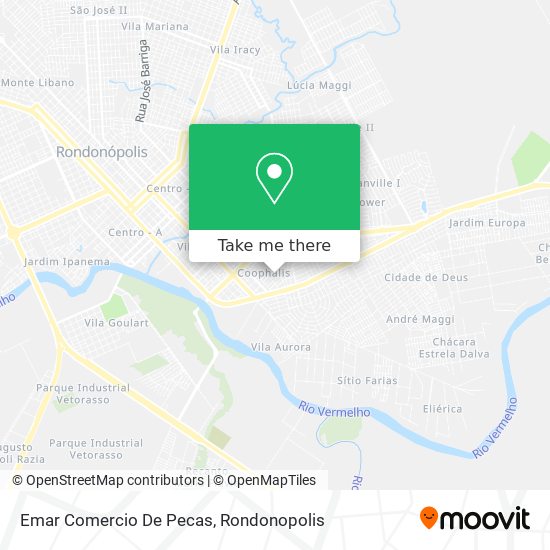 Emar Comercio De Pecas map