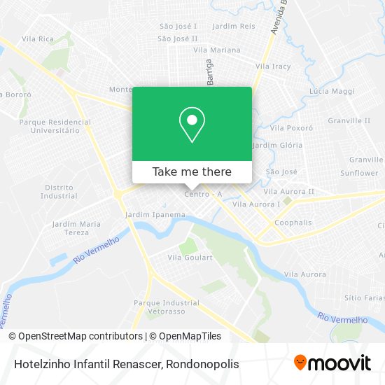 Hotelzinho Infantil Renascer map