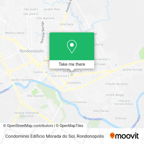 Condominio Edificio Morada do Sol map