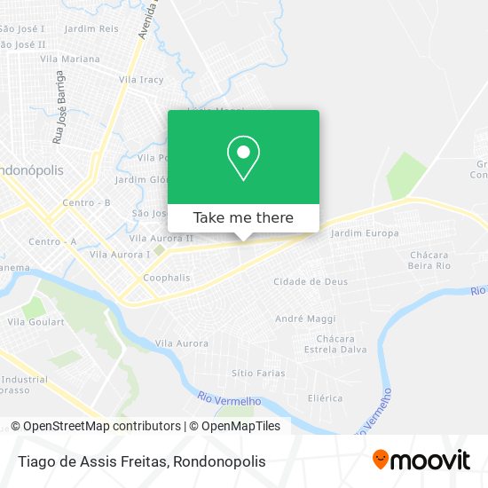 Tiago de Assis Freitas map