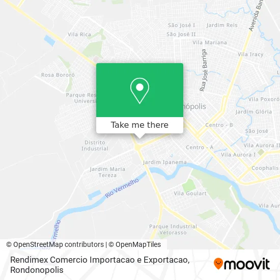 Rendimex Comercio Importacao e Exportacao map