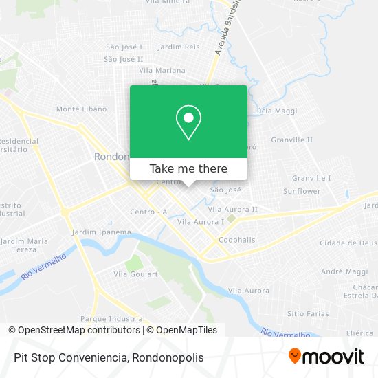 Mapa Pit Stop Conveniencia