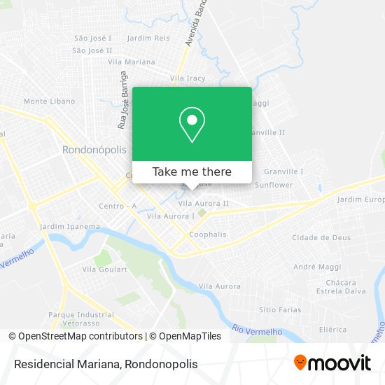 Mapa Residencial Mariana