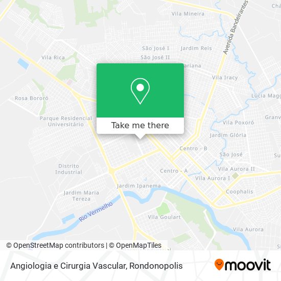 Angiologia e Cirurgia Vascular map