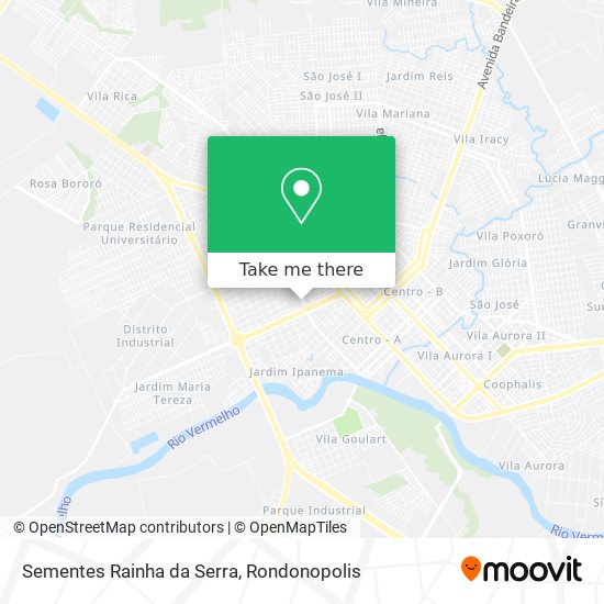 Sementes Rainha da Serra map