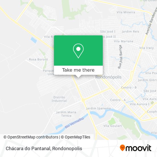 Chácara do Pantanal map