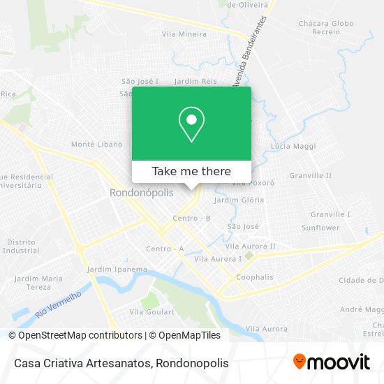 Casa Criativa Artesanatos map