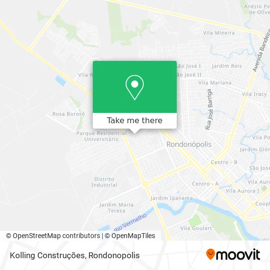 Kolling Construções map