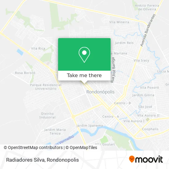 Radiadores Silva map