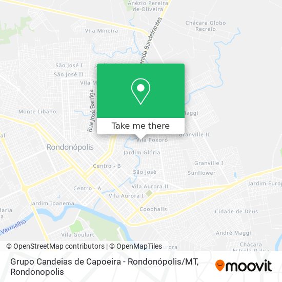 Grupo Candeias de Capoeira - Rondonópolis / MT map