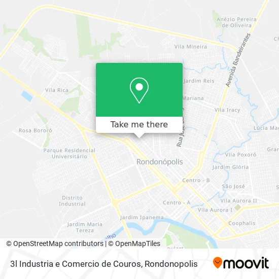 3l Industria e Comercio de Couros map