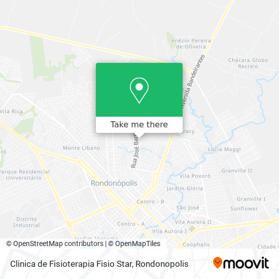 Clinica de Fisioterapia Fisio Star map