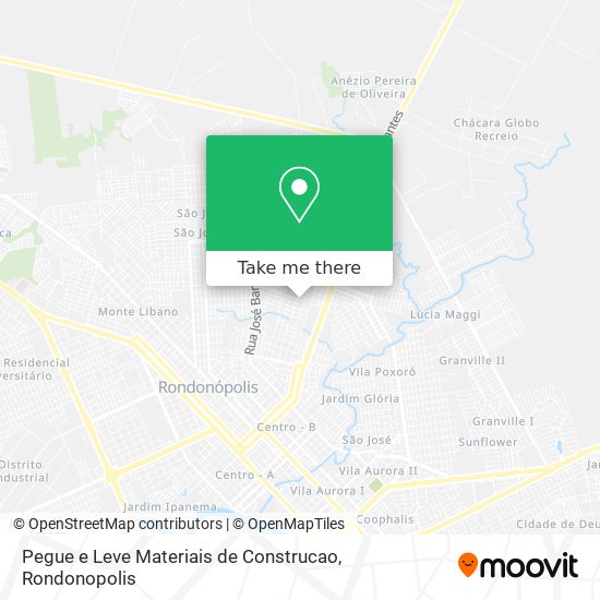 Pegue e Leve Materiais de Construcao map