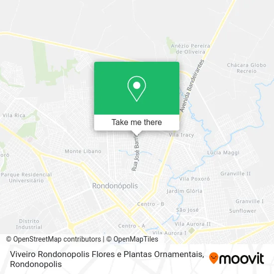 Viveiro Rondonopolis Flores e Plantas Ornamentais map
