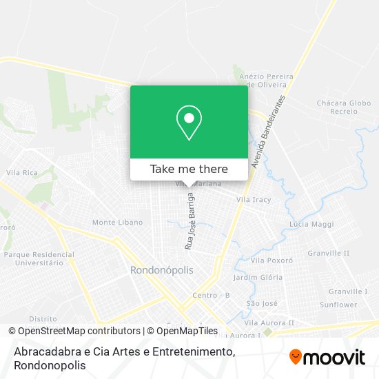 Abracadabra e Cia Artes e Entretenimento map