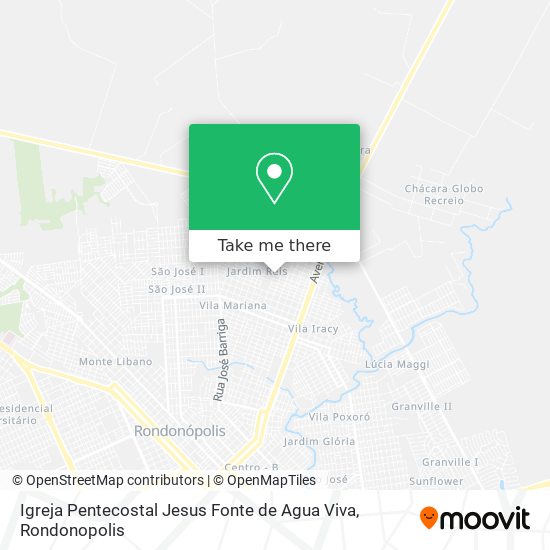 Igreja Pentecostal Jesus Fonte de Agua Viva map