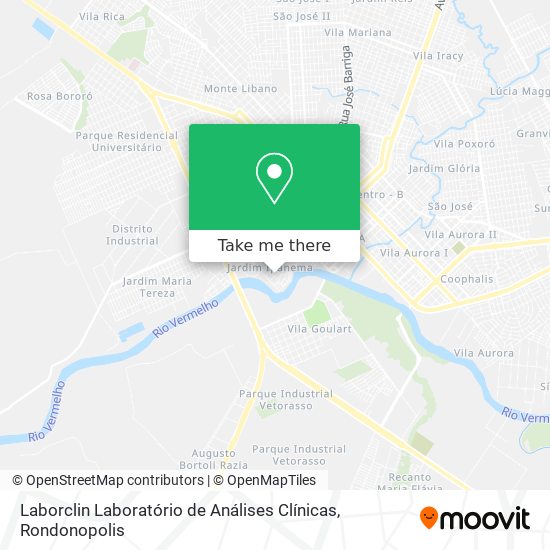 Laborclin Laboratório de Análises Clínicas map