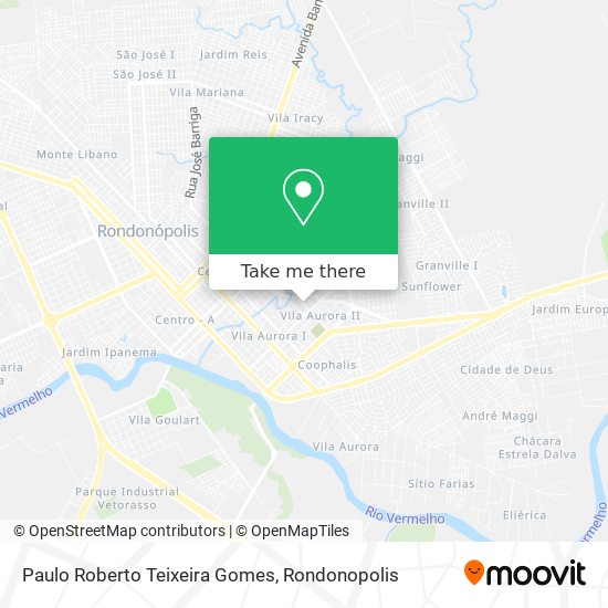 Mapa Paulo Roberto Teixeira Gomes